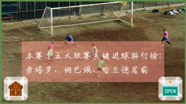 本赛季五大联赛关键进球排行榜：劳塔罗、姆巴佩、哈兰德居前